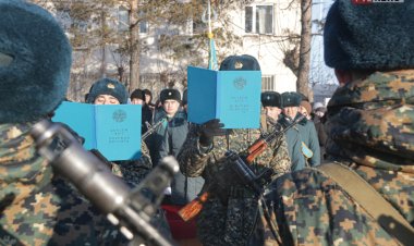 Павлодарский гарнизон пополнился новыми бойцами