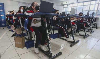 Мексика мектептерінде велопарталар орнатылып жатыр