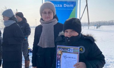 Аққулы ауданында шаңғы жарысы өтті