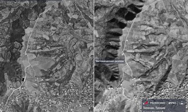 Тектонический разлом в Турции показали из космоса