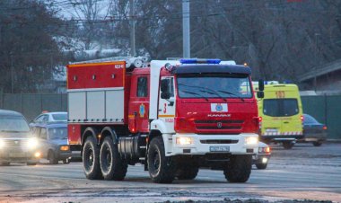 Павлодарда  өрт кезінде екі адам зардап шекті