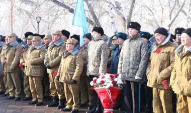 Павлодарда Кеңес әскерінің Ауғанстаннан шығарылған күні аталып өтті