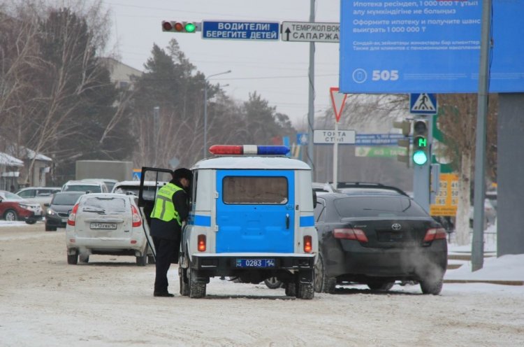 Павлодар облысында бір тәулікте жүзден астам жүргізуші жылдамдықты асырған