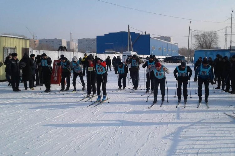 Павлодарские пожарные встали на лыжи