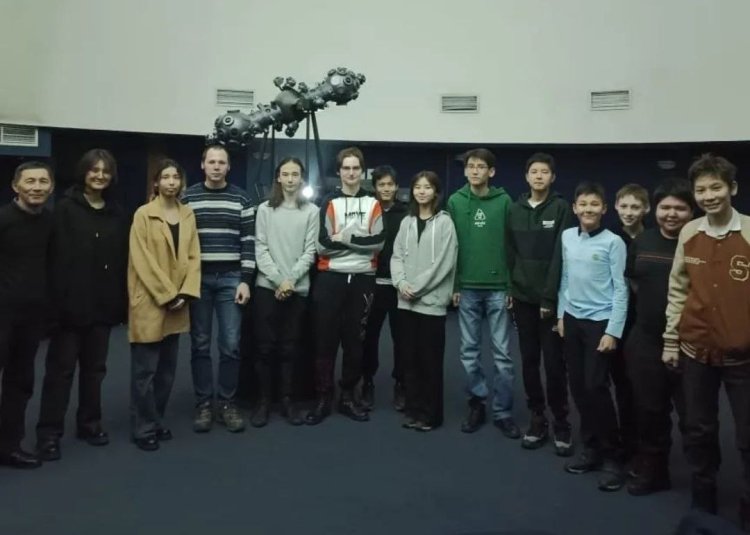 Павлодарлық астрономдар Қазақстанның ең үздік астрофизиктерінен дәріс алды