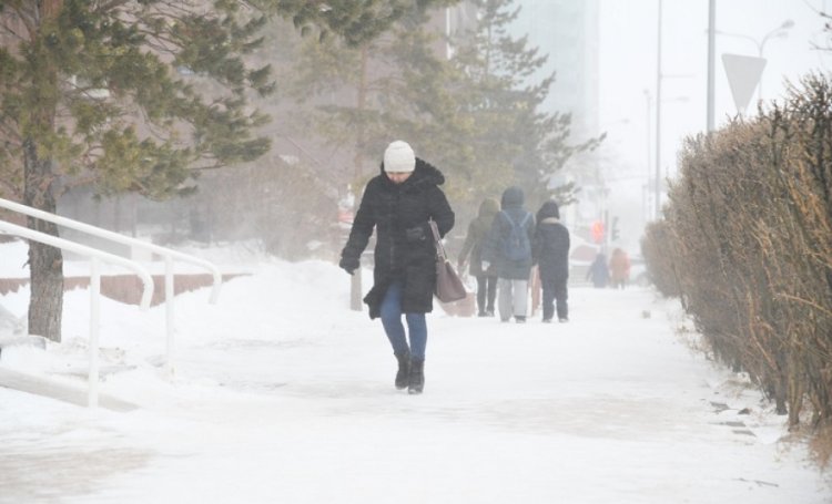 Штормовое предупреждение объявили 18 февраля в Павлодарской области