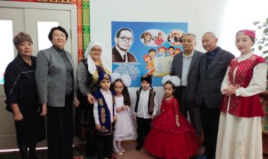 Ертіс ауданында Мүбәрак Жаманбалинов атындағы қазақ тілі кешені ашылды