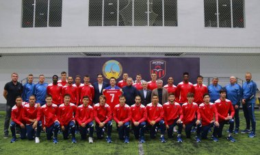 «Ақсу» футбол клубы жаңа құрамдағы команданың таныстырылымын өткізді