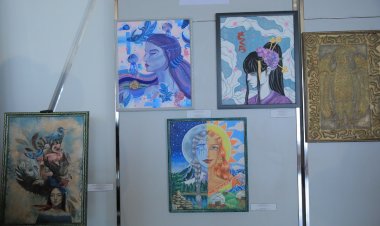 Юные художники из Экибастуза представили свои работы в Астане