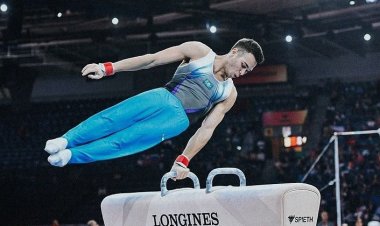 Казахстанец выиграл этапа Кубка мира по спортивной гимнастике