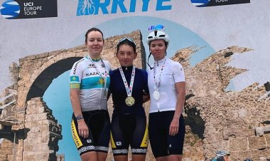 Павлодарлық велоспортшы қыз Түркияда күміс жүлде алды