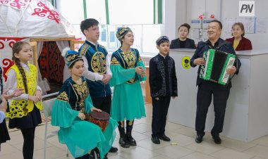 День приветствия в честь Наурыза организовали павлодарские школьники