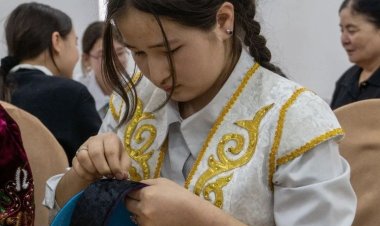 Павлодарлық оқушылар тақия тігуді трендке айналдырмақ