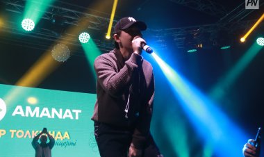 Партия «AMANAT» устроила бесплатный концерт для молодёжи