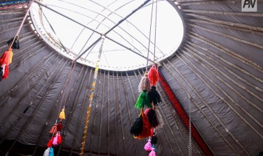 Ұлыстың ұлы күні: Павлодарда орталық жағалауда киіз үйлер тігілуде