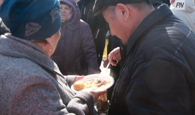 Тысячи порций плова приготовили павлодарцам в честь Наурыза