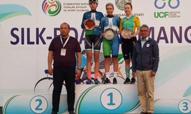 Павлодарлық велоспортшы Өзбекстандағы жарыста үш медаль жеңіп алды