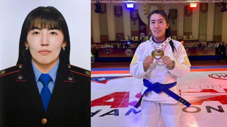 Девушка-полицейский из РК стала чемпионкой Азии по джиу-джитсу