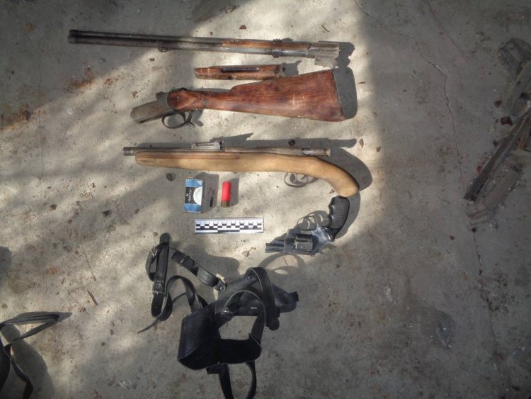 Схрон оружия и боеприпасов нашли в Абайской области