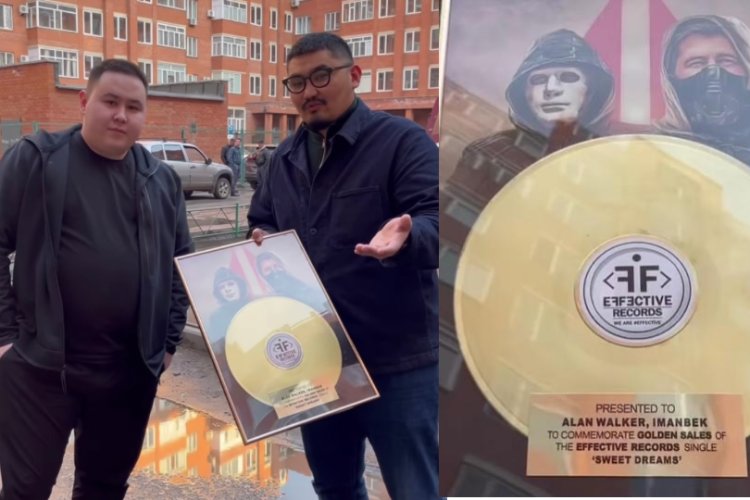 Иманбек отдал свой «золотой диск» на благотворительность