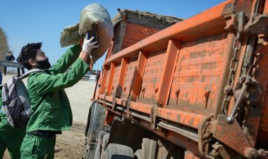 Сотни тонн мусора вывезли из Майкаина