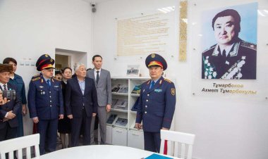 Павлодарда әйгілі генерал Ахмет Тұмарбеков атындағы кабинет ашылды