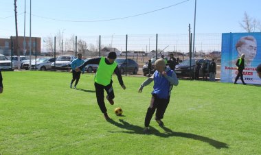 Спортивный комплекс построили в небольшом селе Баянаульского района