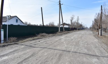 Май ауданында бұрын-соңды асфальты жоқ 9 көшеге тас жол салынады