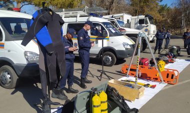 У спасателей Павлодара появилось новое водолазное снаряжение