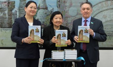 Павлодарда Әлкей Марғұланның «Олжабай батыр» кітабының тұсаукесері өтті