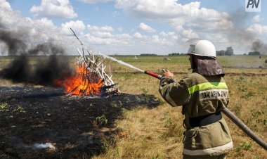 Павлодар облысында ауыл тұрғындары өрт қойған балықшыны ұстап берді
