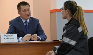 Ақсу қаласының қала құраушы кәсіпорындарында азаматтарды көшпелі қабылдау өтті