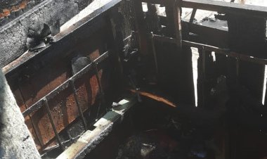 Екібастұзда балкон жанып, екі адам құтқарылды