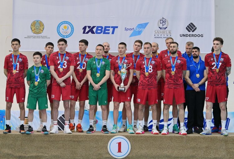 Павлодарские волейболисты впервые стали чемпионами Казахстана