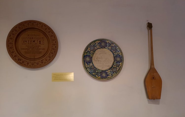 Баянауыл музейіндегі Қаныш Сәтбаевтың домбырасына реставрация жасалды