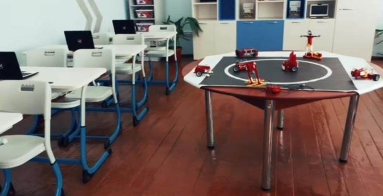 Кабинет робототехники открыли в школе Баянаульского района