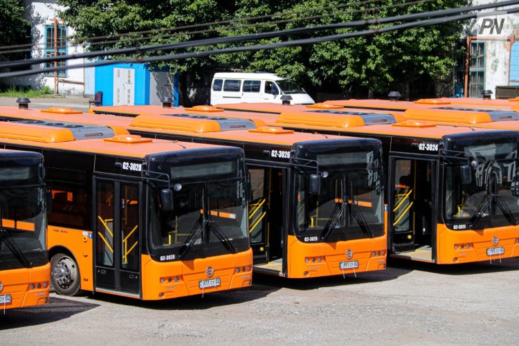 Новые автобусы выведут на маршруты в Павлодаре до конца июля