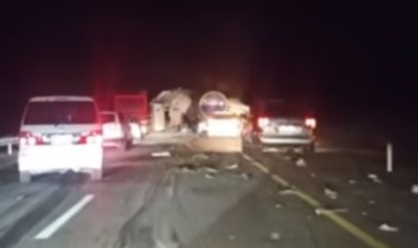 Фура врезалась в прицеп с лошадьми на павлодарской трассе