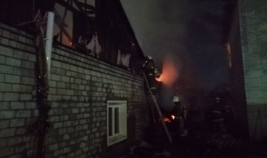 Павлодарда жеке тұрғын үй өртенді