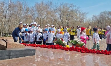 Павлодарлық балғындар Жеңіс күніне спорттық марафон арнады