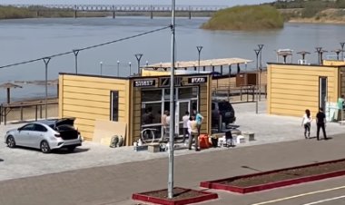 Павлодарцев пригласили на открытие фудзоны на набережной