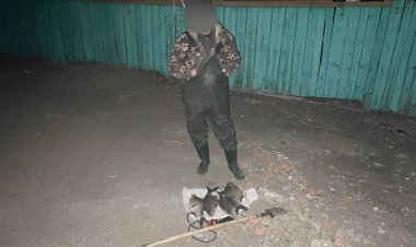 Ночную охоту на леща устроил браконьер в Иртышском районе