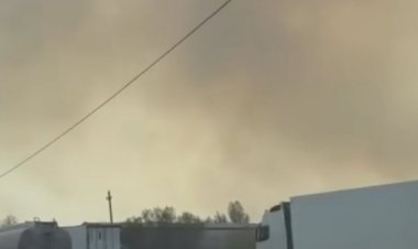 Экологи проверили воздух возле горящей свалки в Павлодаре