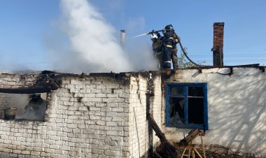 Екібастұз ауылдық аймағында бос тұрған үй жанды
