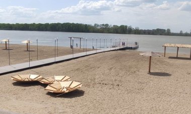 Павлодарда орталық жағажайда балаларға арналған бассейн салынады