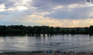 25 мамырда Павлодар облысында күн күркіреп, жаңбыр жауады