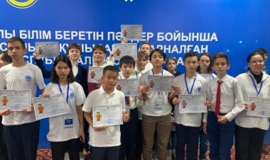 Три «золота» взяли школьники Павлодара на республиканской олимпиаде