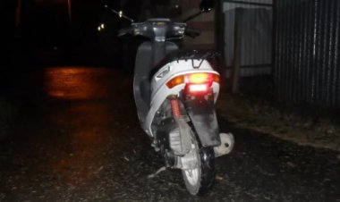 Успен ауданында мас скутерші қамалды