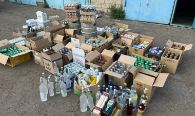 Почти полтысячи бутылок крепкого алкоголя изъяли у жительницы Экибастуза