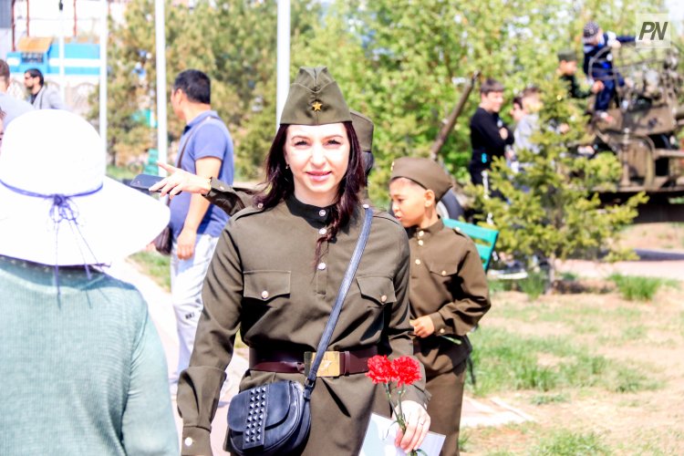 День Победы отпраздновали в Павлодаре в музее Воинской славы
